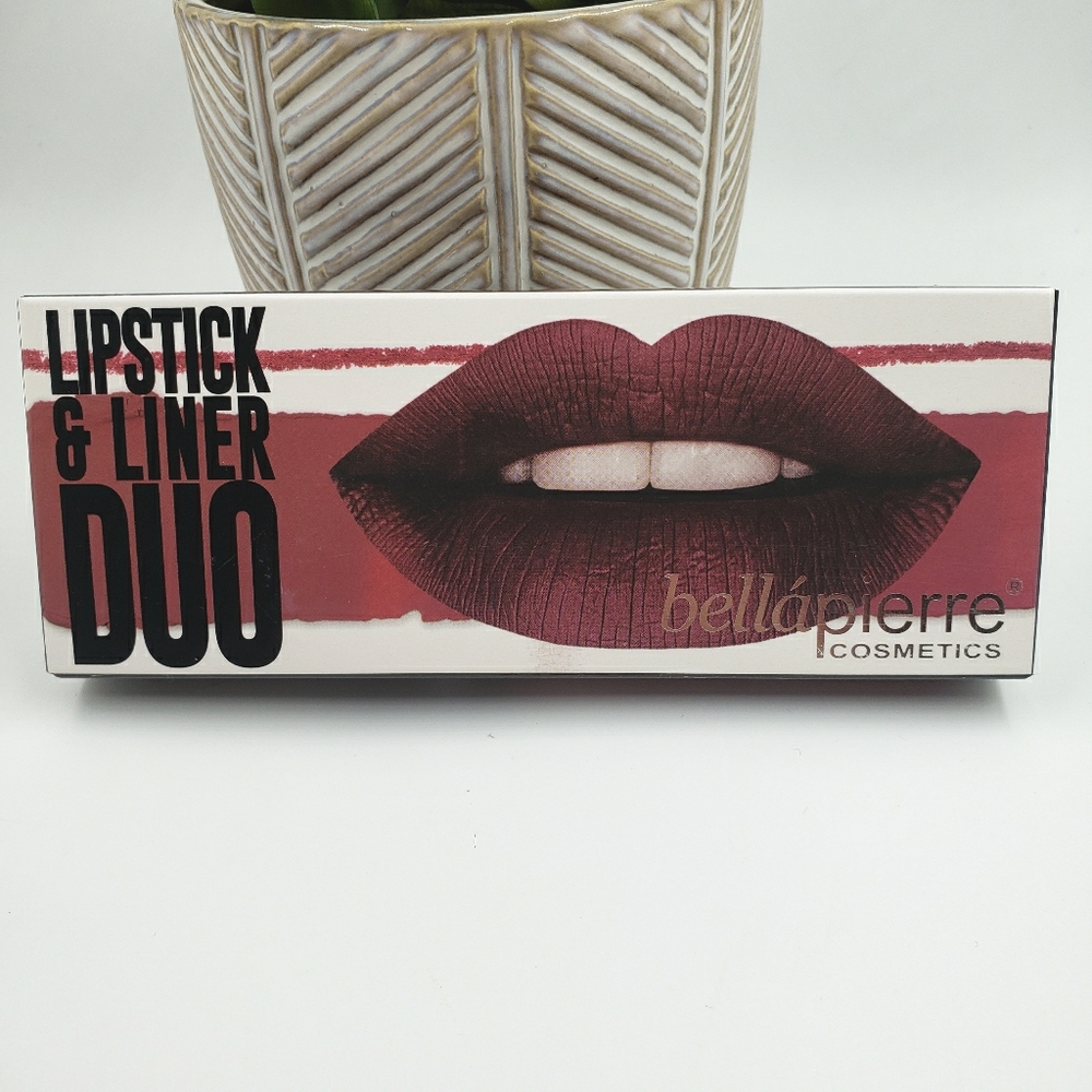 Bella'pierre Matte Lipstick & lipliner Duo.